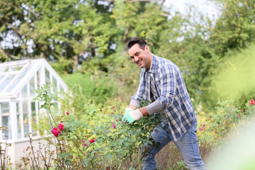 St Pauls Cray garden maintenance showing weed control and border care